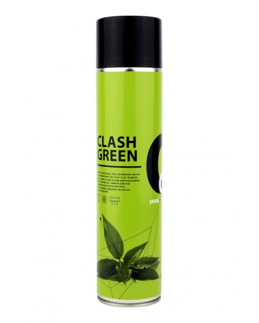 CLASH GREEN Pianka w aerozolu przeznaczona do czyszczenia i odświeżania parowników, filtrów, tac ociekowych