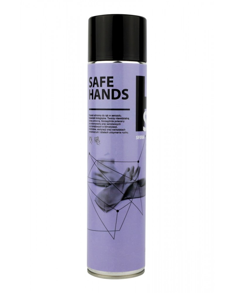 SAFE HANDS Spray do zabezpieczania dłoni